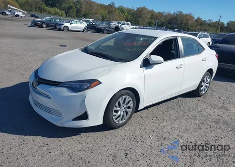 2017 Toyota Corolla Le from USA, damaged, VIN 5YFBURHE5HP641809